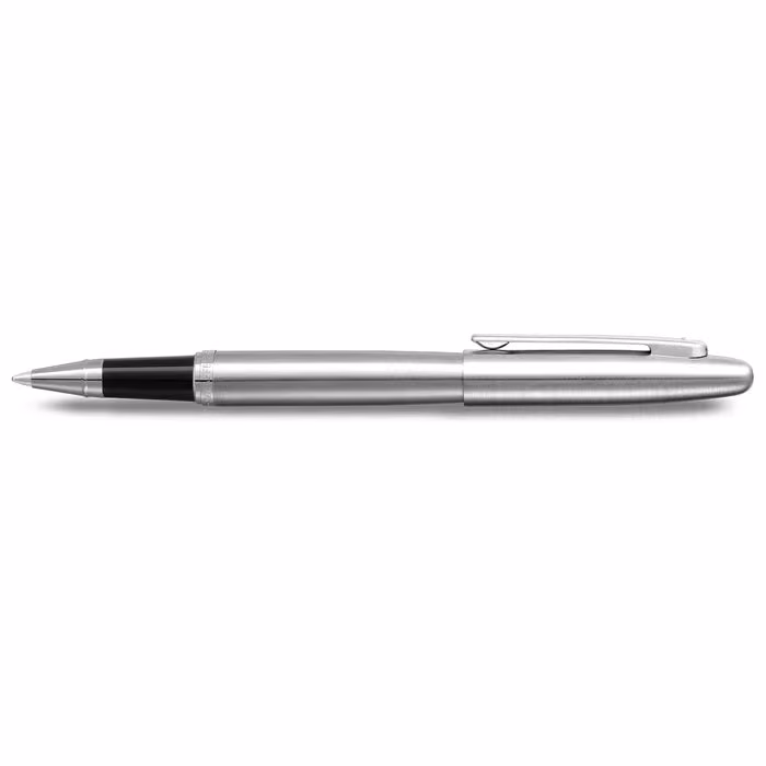 Sheaffer VFM 9426 Brushed Chrome Rollerball Pen With Chrome Trim image 3