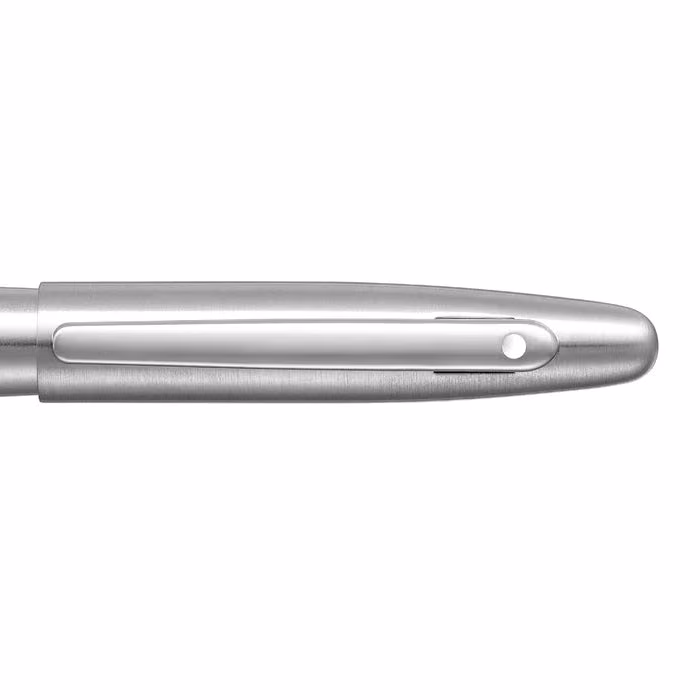 Sheaffer VFM 9426 Brushed Chrome Rollerball Pen With Chrome Trim image 6