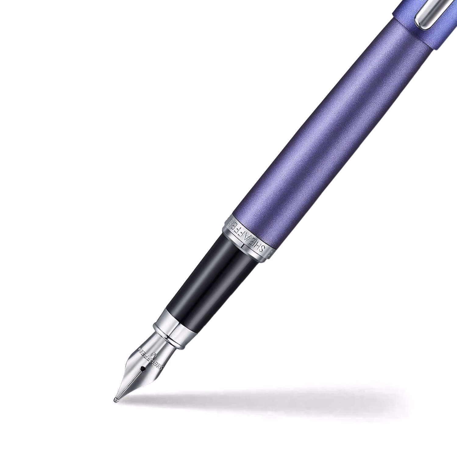 Sheaffer VFM VFM Expressions Blue Purple Pearlised Gradient Chrome-Plated Trims Fountain Pen image 3
