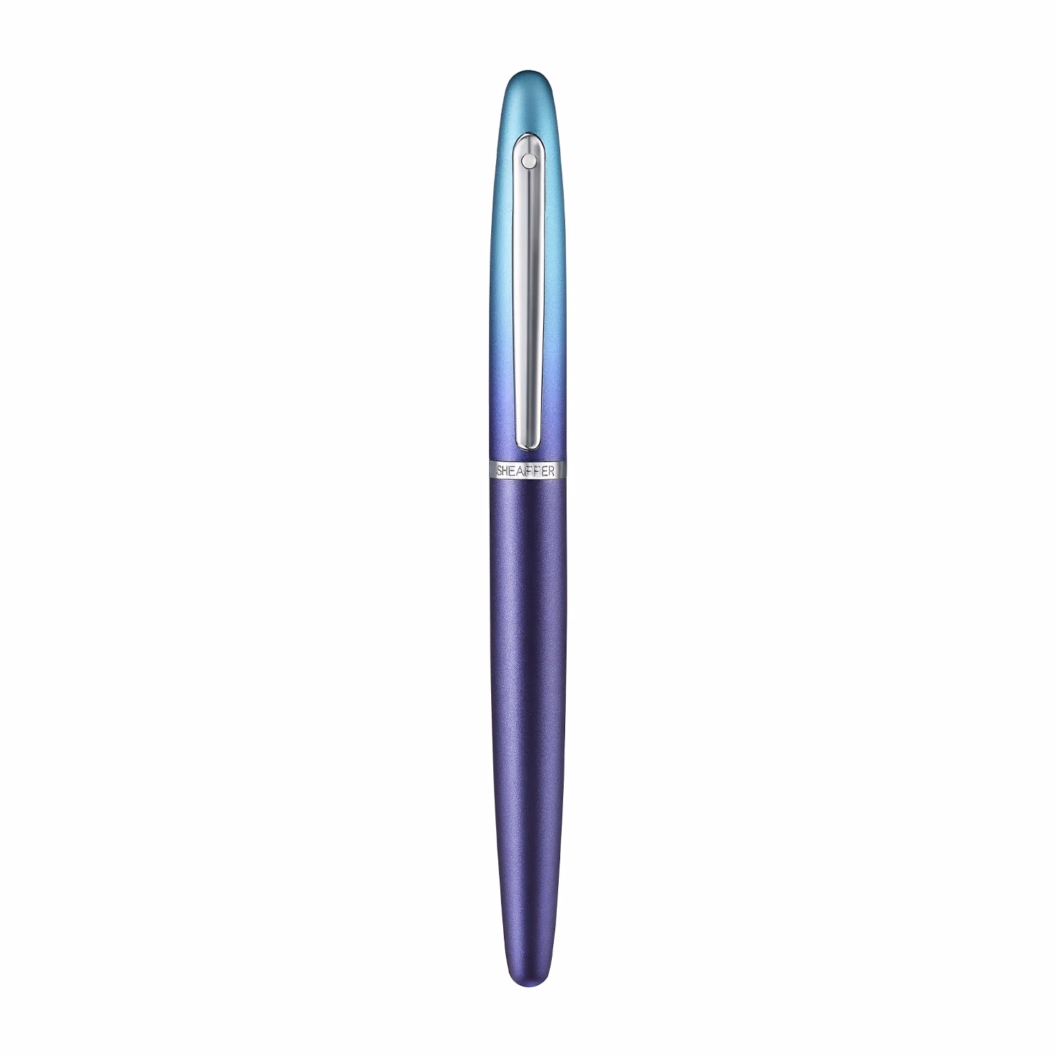 Sheaffer VFM VFM Expressions Blue Purple Pearlised Gradient Chrome-Plated Trims Fountain Pen image 6