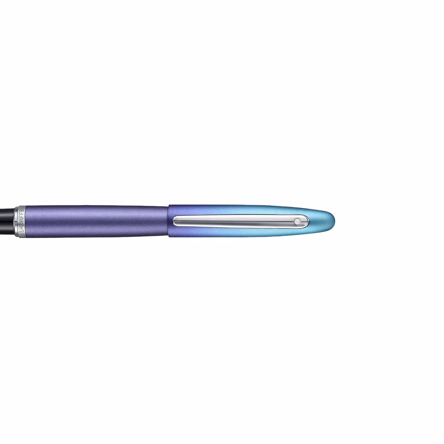 Sheaffer VFM VFM Expressions Blue Purple Pearlised Gradient Chrome-Plated Trims Rollerball image 6