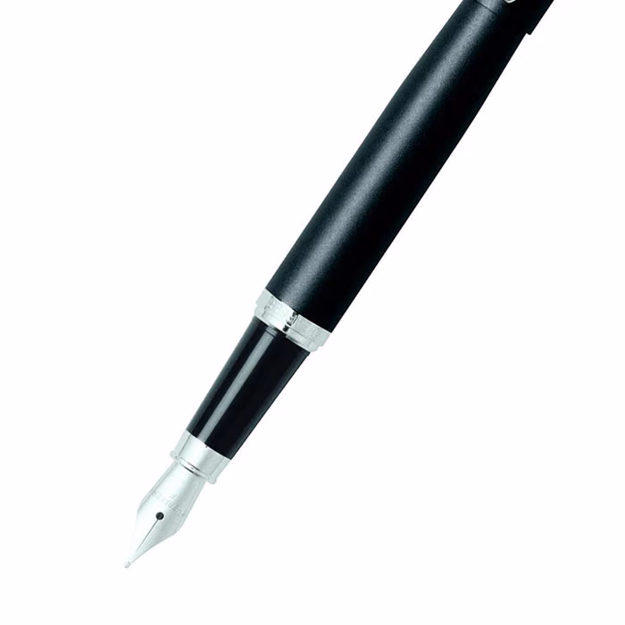 Sheaffer VFM Matte Black with Chrome trims Fountain Pen - Medium image 2