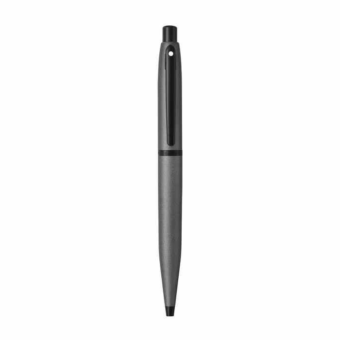 Sheaffer VFM 9424 Matte Gray Ballpoint Pen With Matte Black Trim image 4