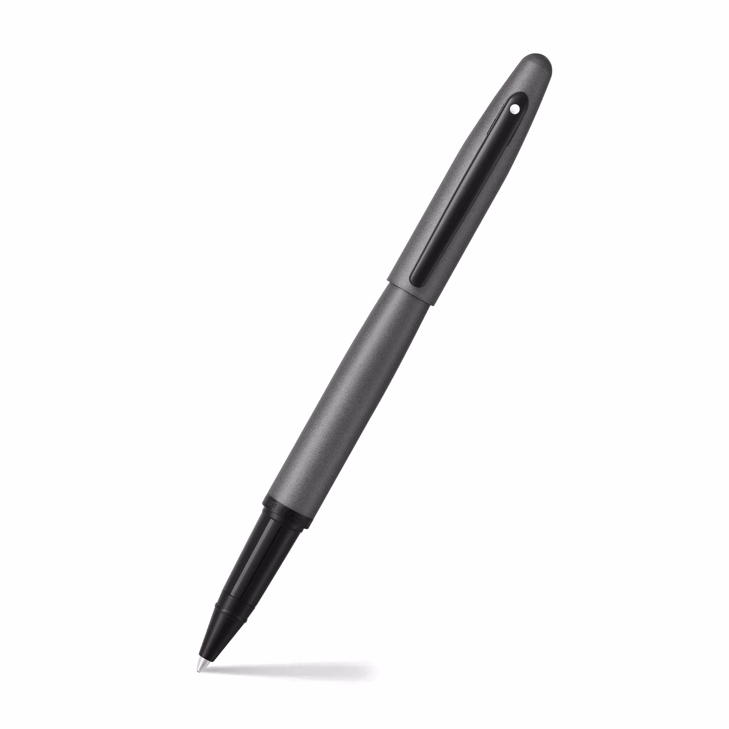 Sheaffer VFM 9424 Matte Gray Rollerball Pen With Matte Black Trim - VFM Matte Gray Matte Black Trim