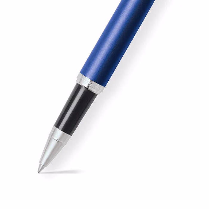 Sheaffer VFM Neon Blue with Chrome trims Rollerball Pen image 2