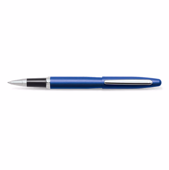 Sheaffer VFM Neon Blue with Chrome trims Rollerball Pen - VFM Neon Blue Chrome trims