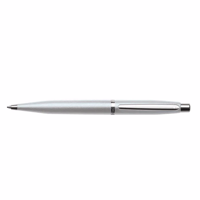 Sheaffer VFM Strobe Silver Ballpoint Pen - VFM Strobe Silver