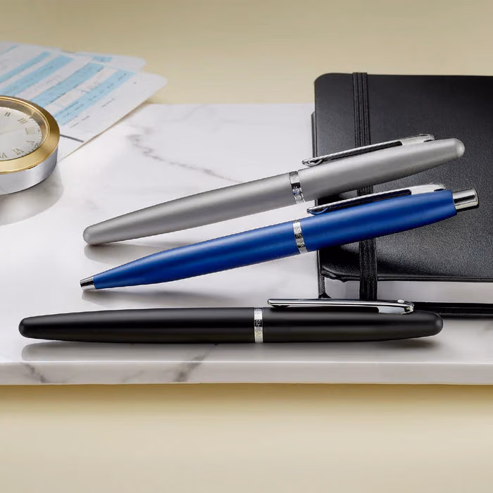 Sheaffer VFM Strobe Silver Ballpoint Pen image 4