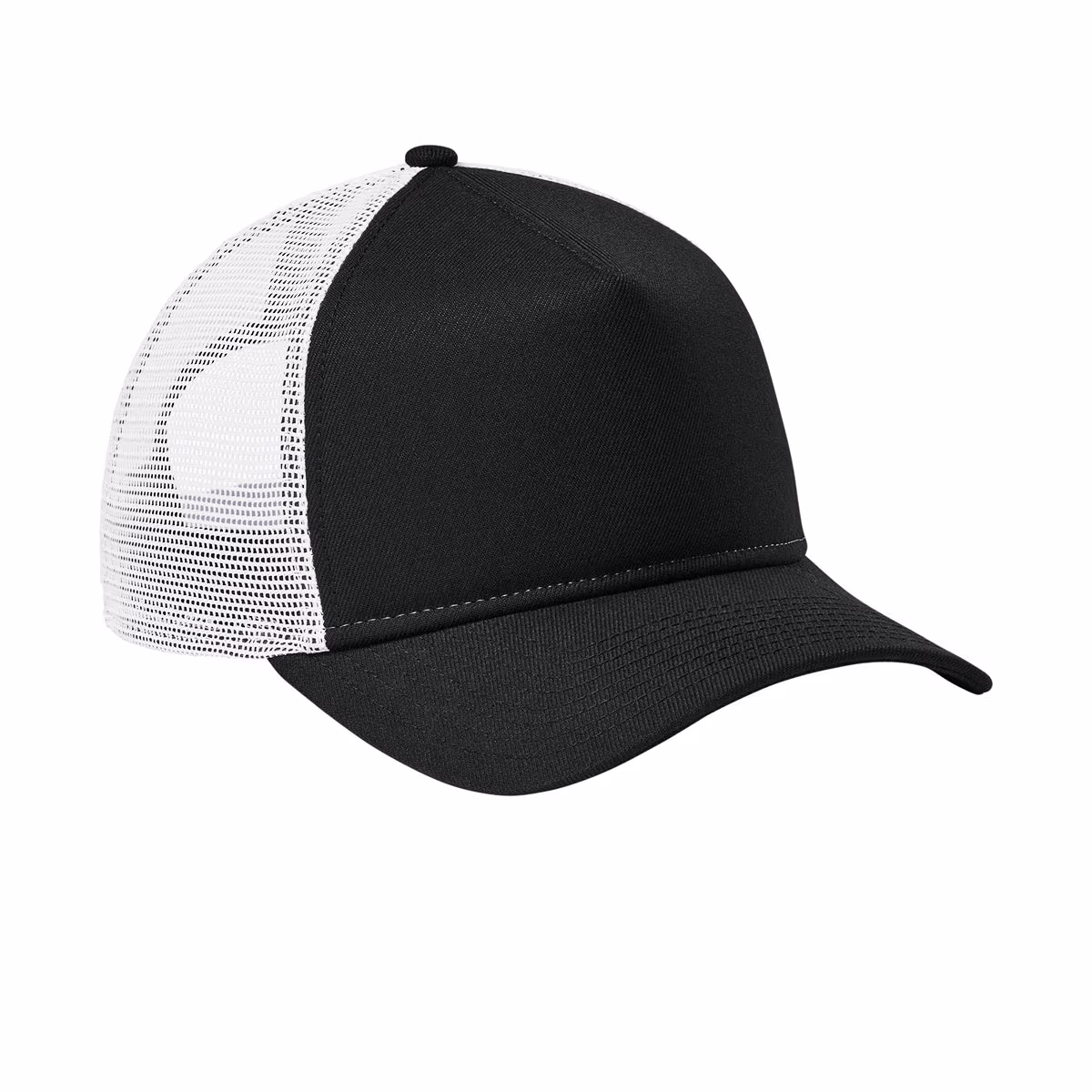 Custom Flag Black/ White - New Era A-Frame Snapback Mesh Back Cap