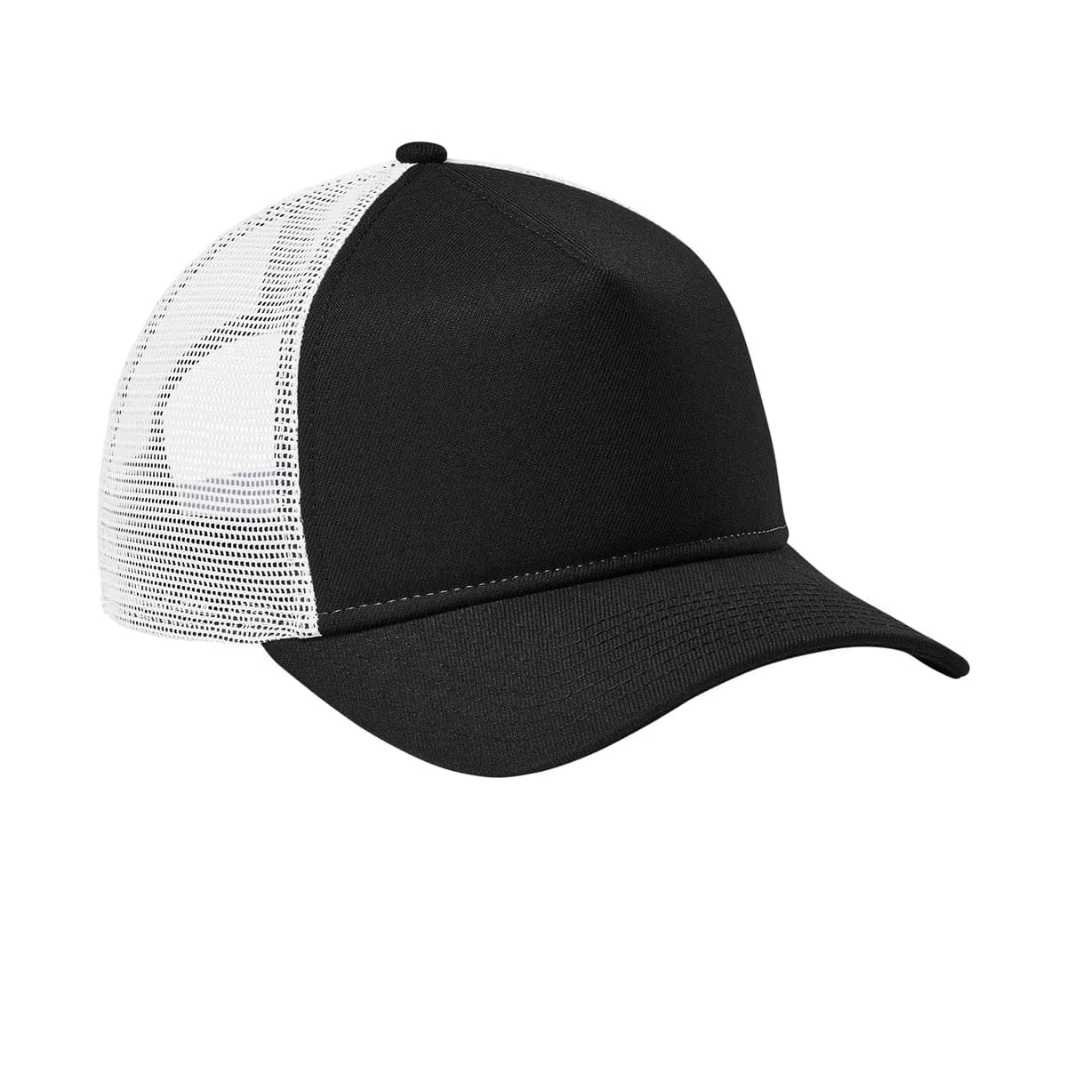 Flag Black/ White - New Era A-Frame Snapback Mesh Back Cap