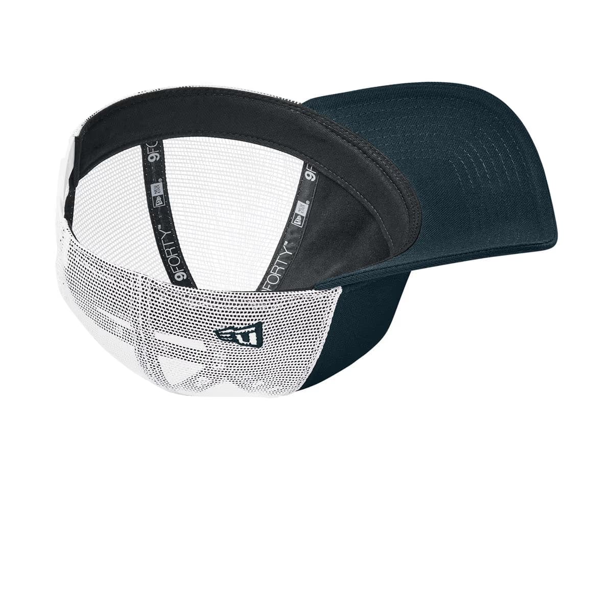 Flag Deep Navy/ White - New Era A-Frame Snapback Mesh Back Cap