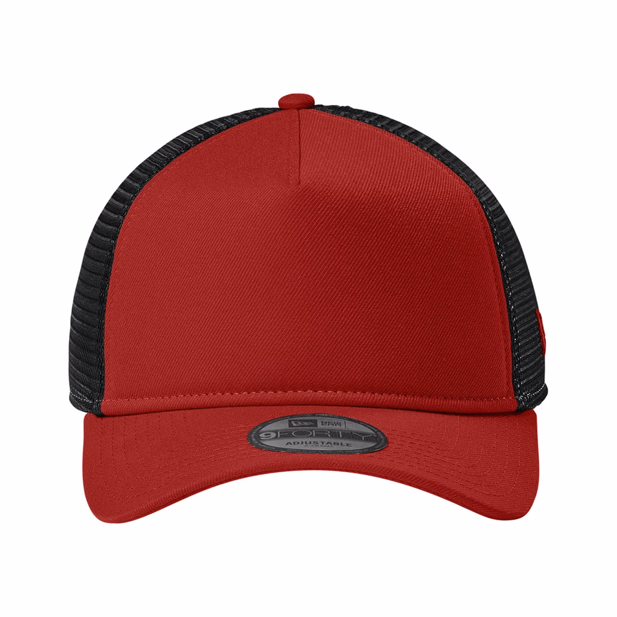 Flag Scarlet/ Black - New Era A-Frame Snapback Mesh Back Cap