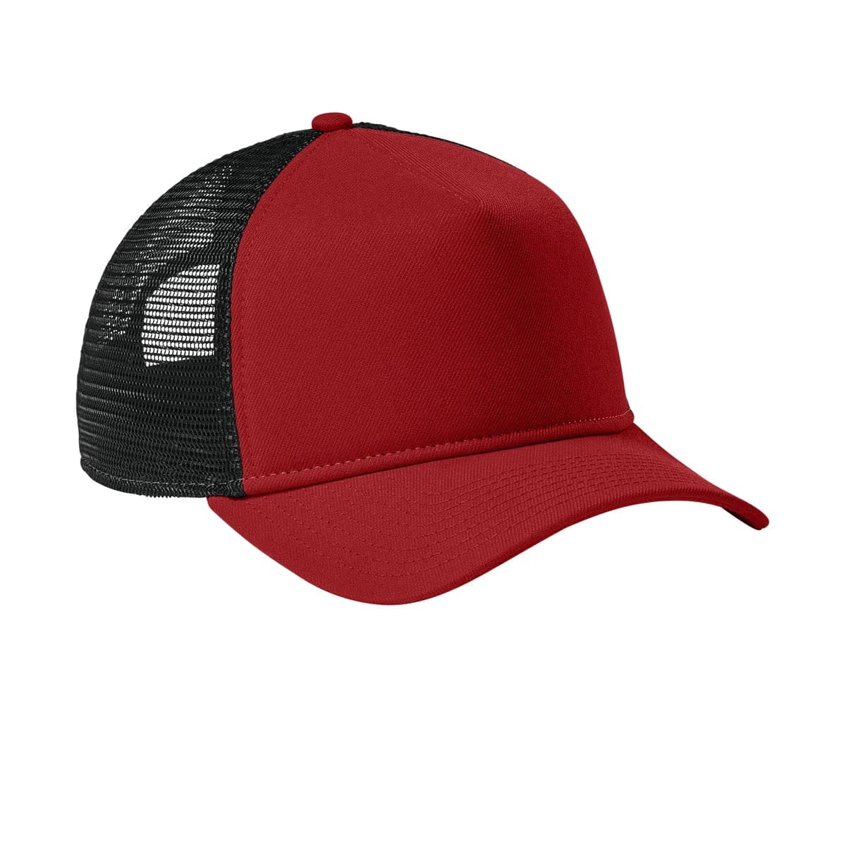 Flag Scarlet/ Black - New Era A-Frame Snapback Mesh Back Cap