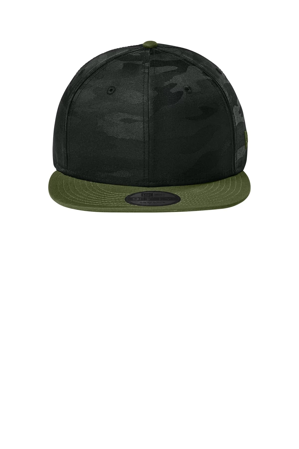New Era Camo Flat Bill Snapback Cap