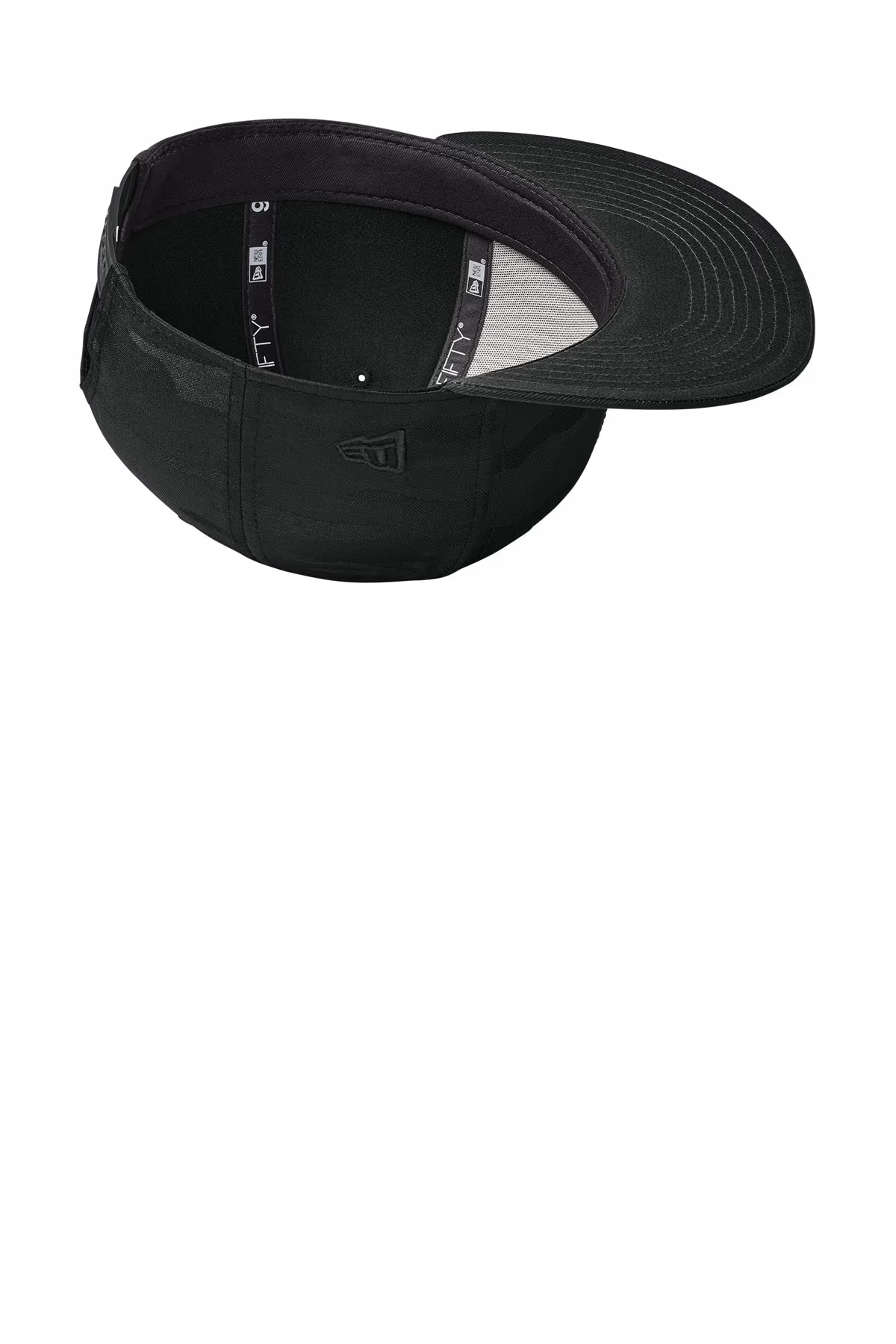 Flag Black/ Rainstorm Grey Camo - New Era Camo Flat Bill Snapback Cap
