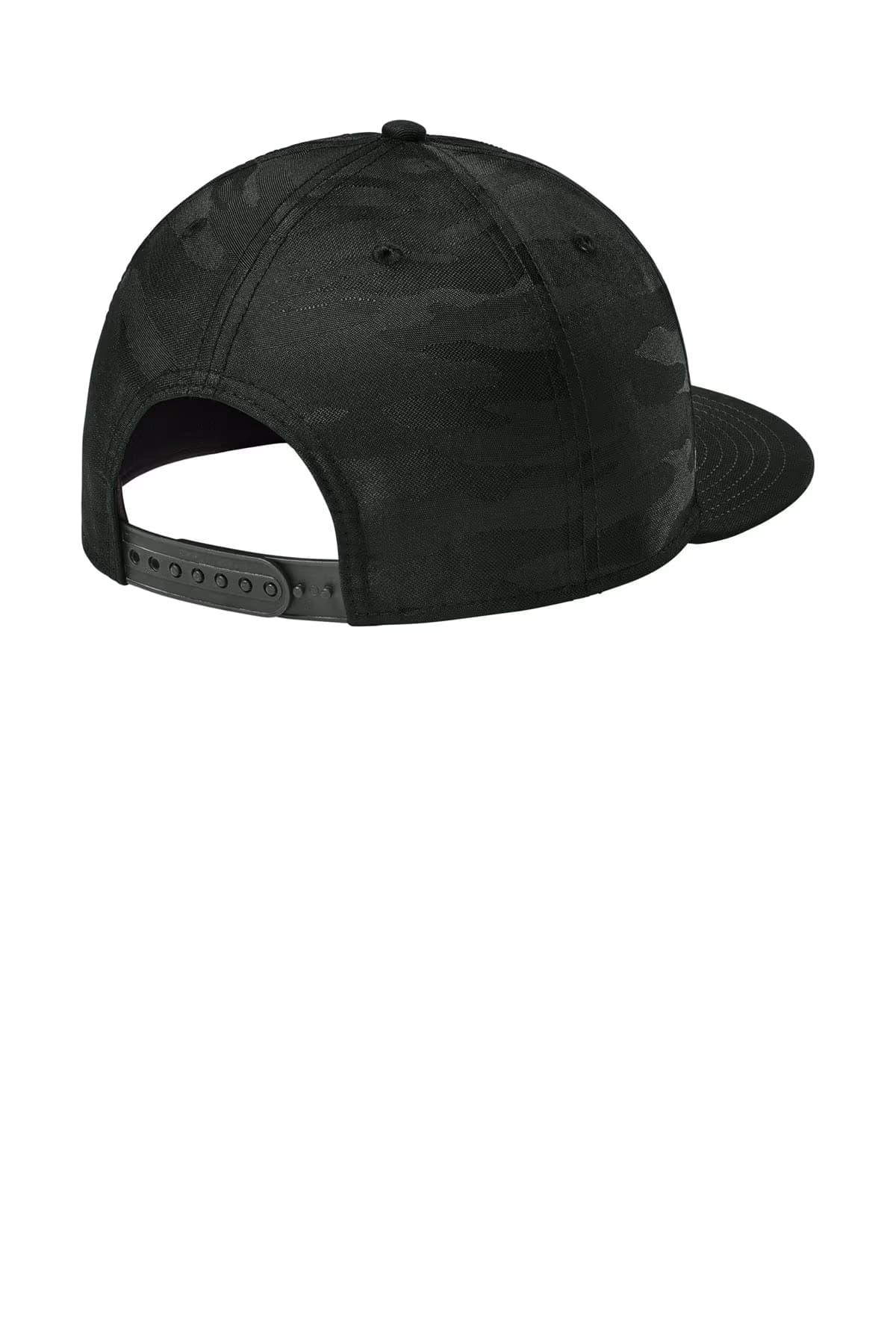 Flag Black/ Rainstorm Grey Camo - New Era Camo Flat Bill Snapback Cap