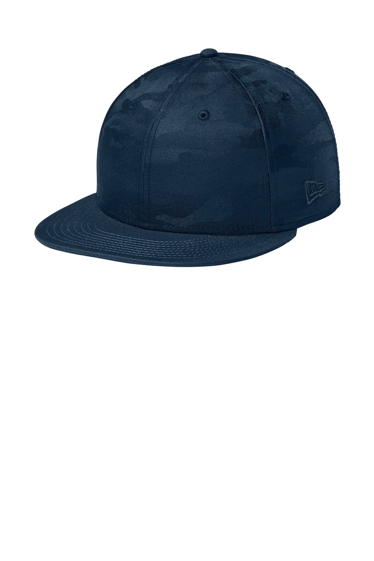 Flag Deep Navy/ Deep Navy Camo - New Era Camo Flat Bill Snapback Cap