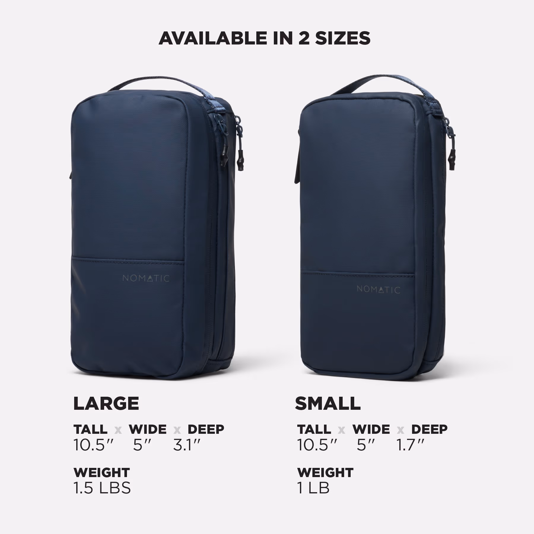 Custom Navy - Nomatic Toiletry Bag 2.0