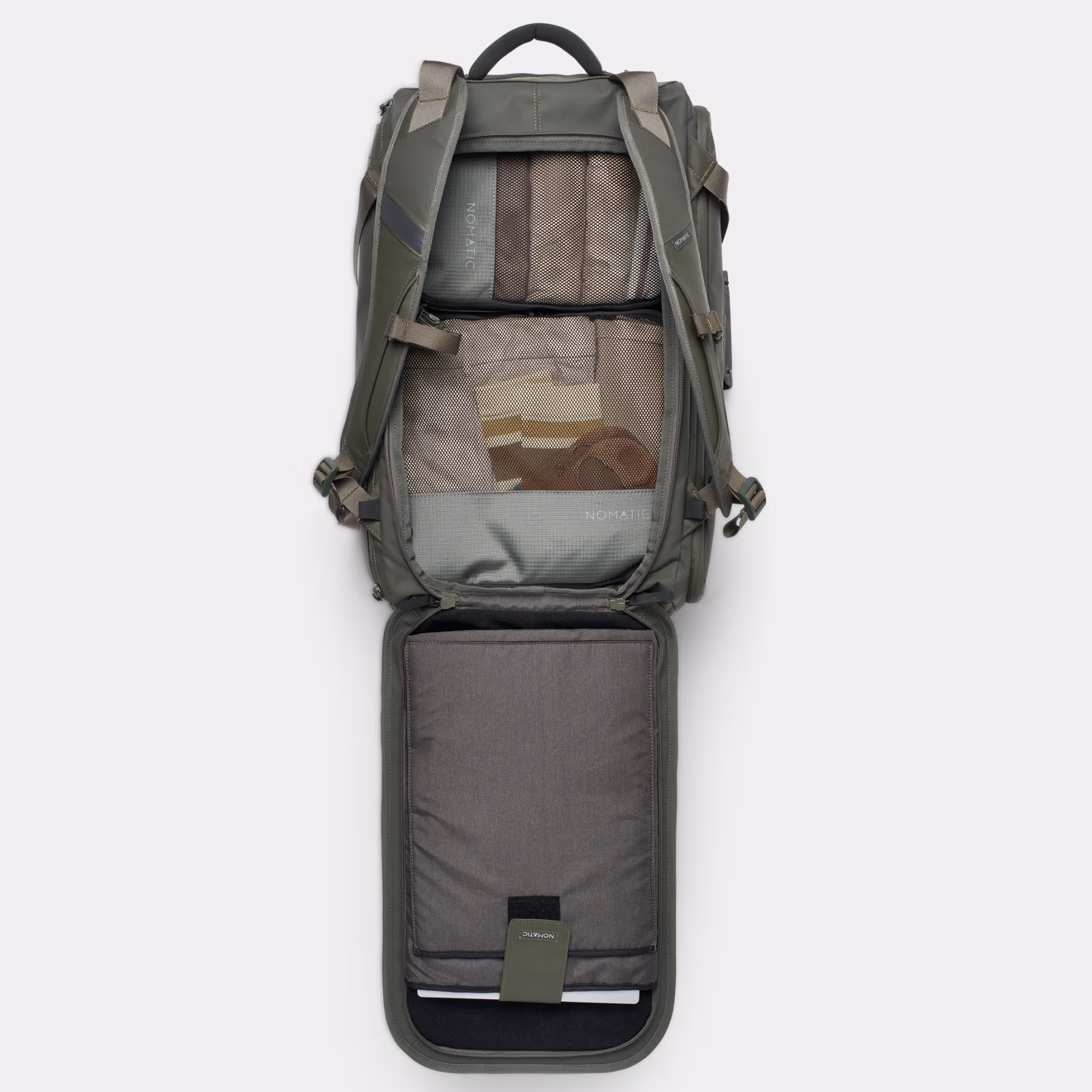 Custom Olive - Nomatic Travel Bag 40L