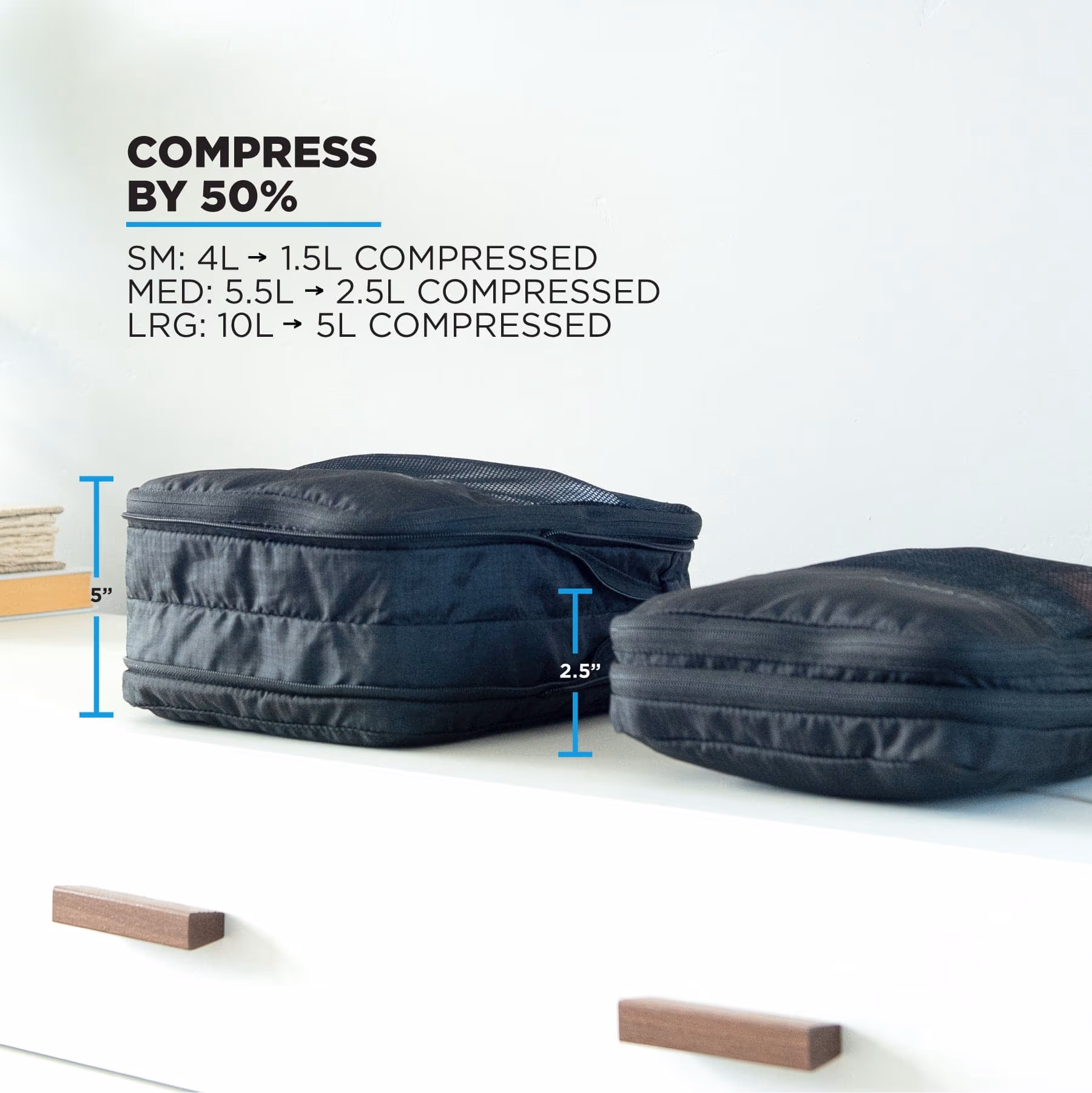 Custom Moss - Nomatic Compression Packing Cubes