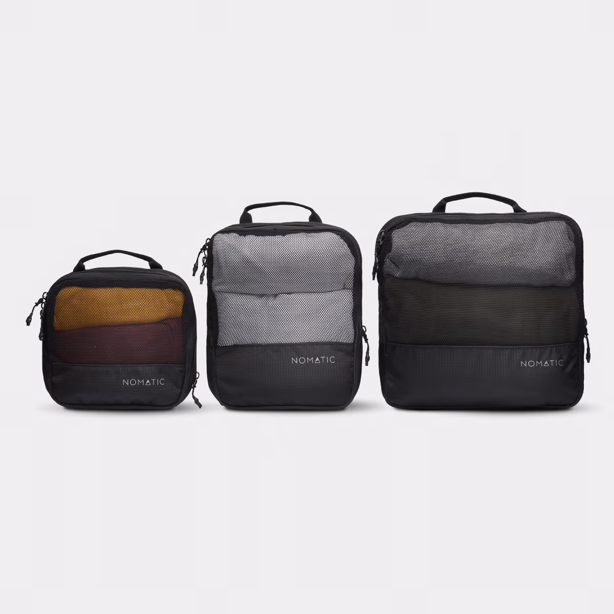 Black - Nomatic Compression Packing Cubes