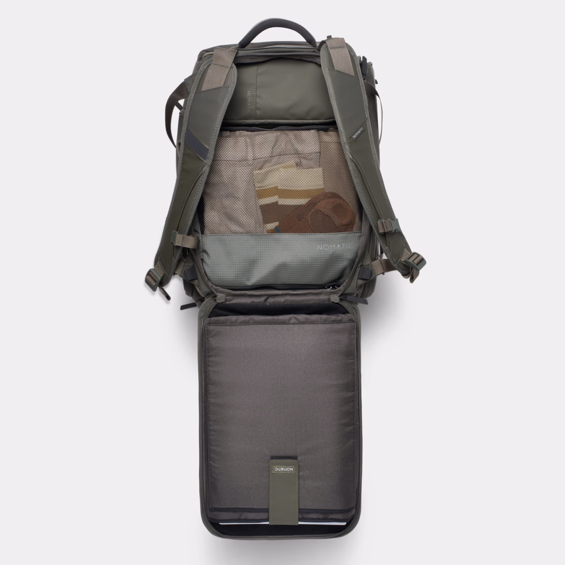 Custom Olive - Nomatic Travel Bag 30L