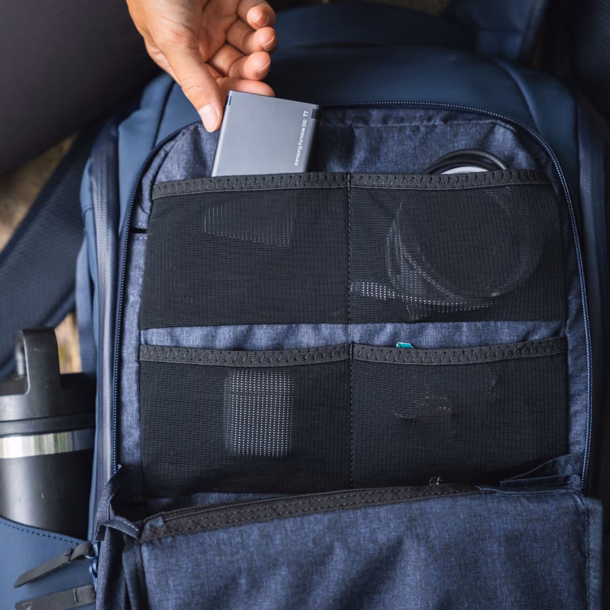 Navy - Nomatic Backpack