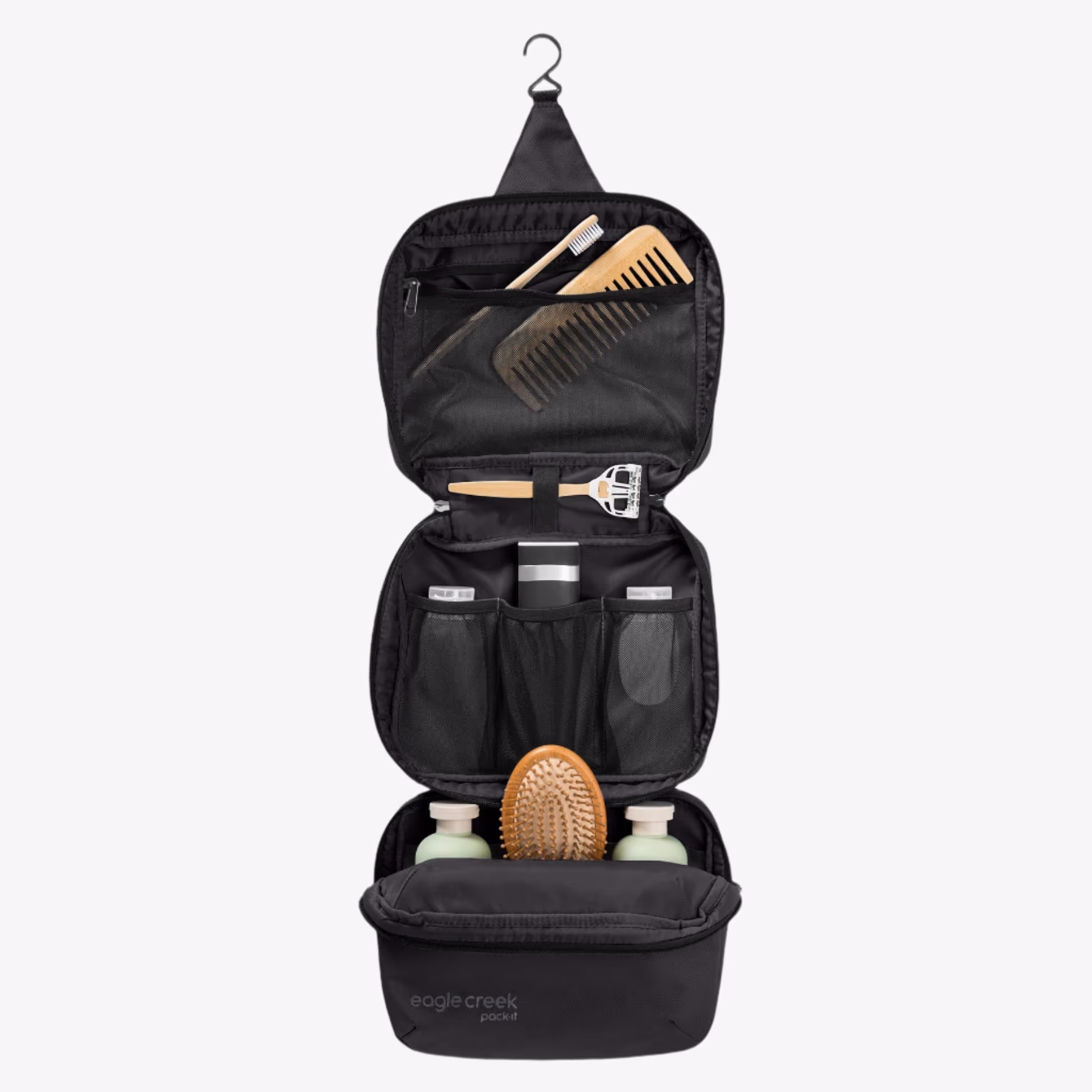 Black - Eagle Creek Pack-It® Trifold Toiletry Bag