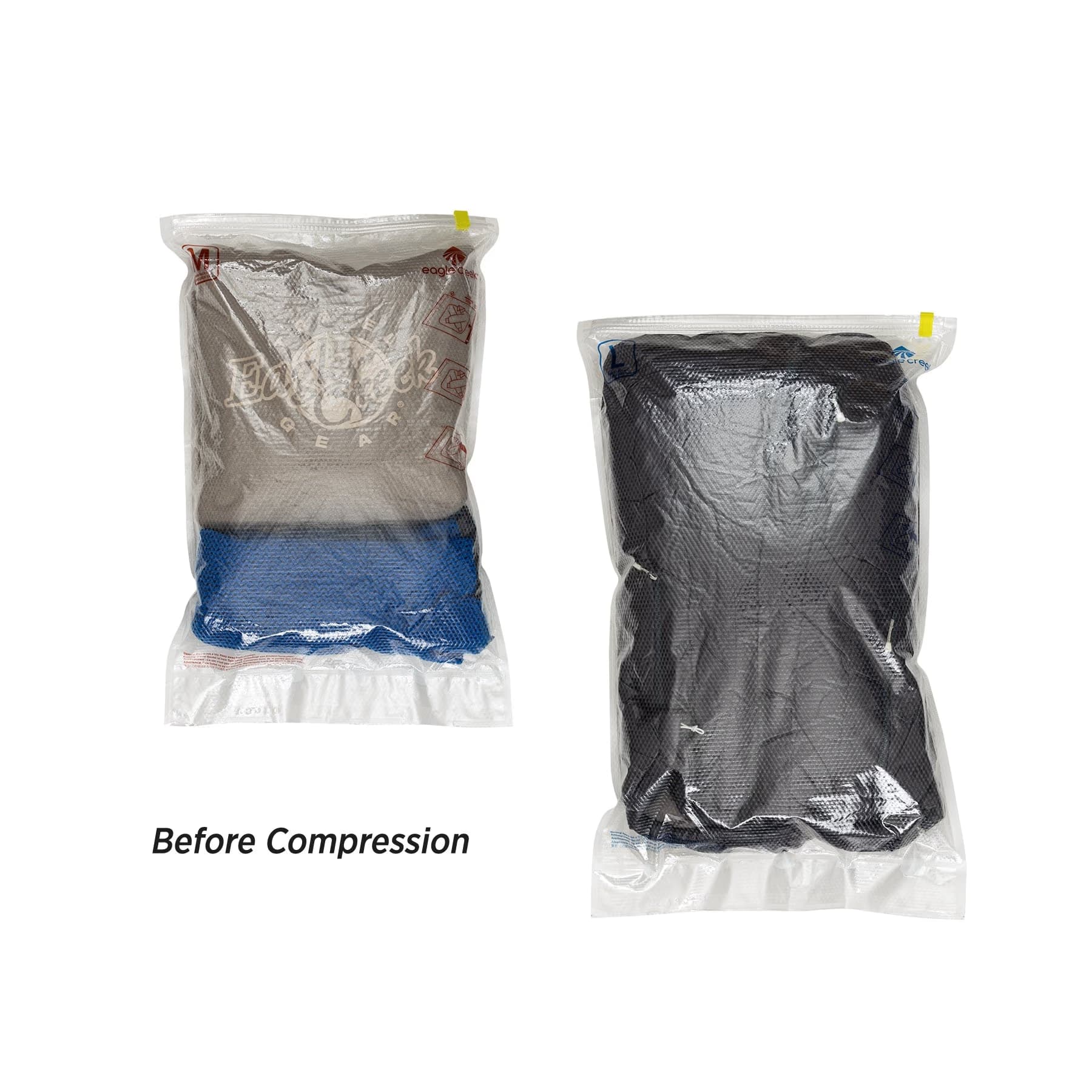 Clear - Eagle Creek Pack-It® Compression Sack Set M/L