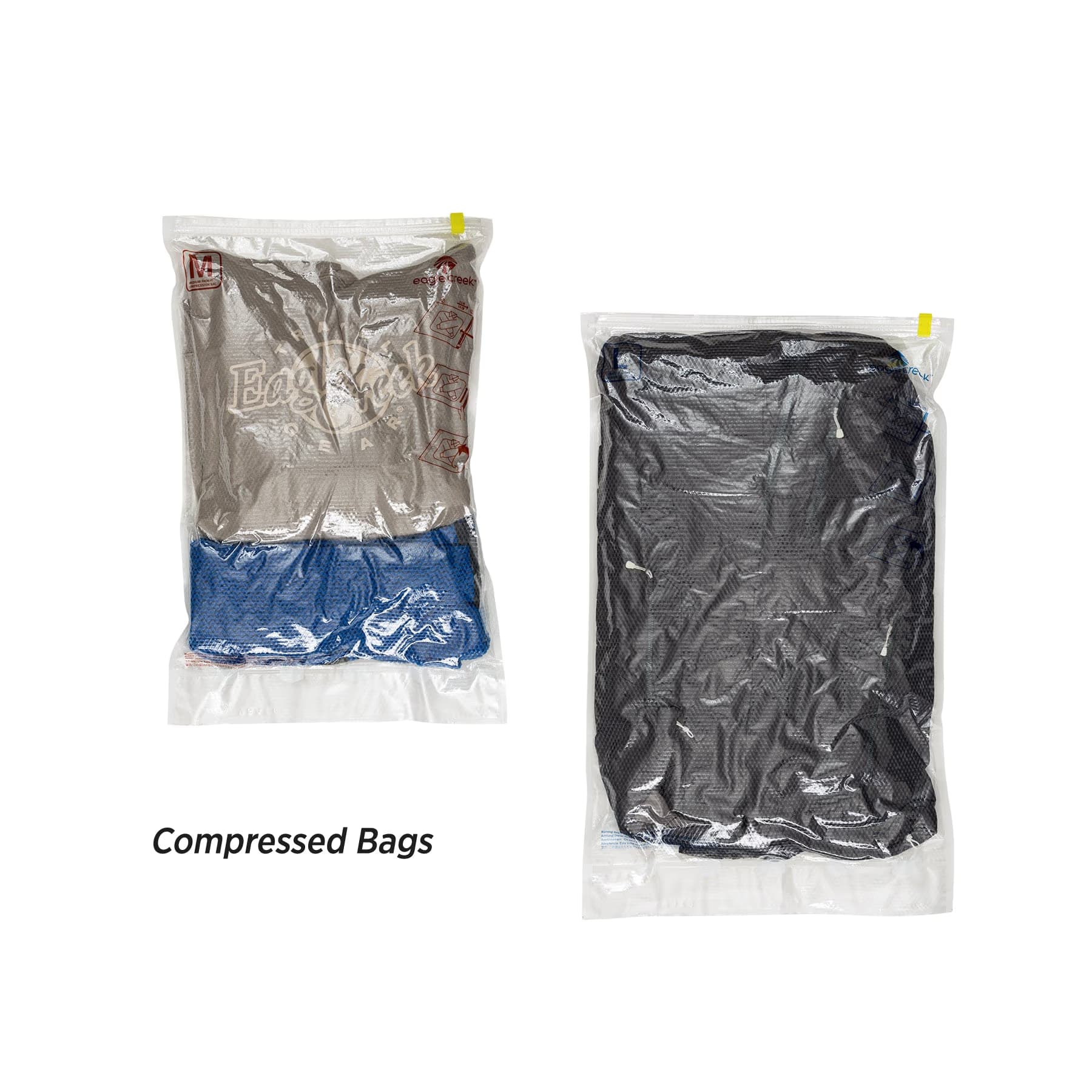 Clear - Eagle Creek Pack-It® Compression Sack Set M/L