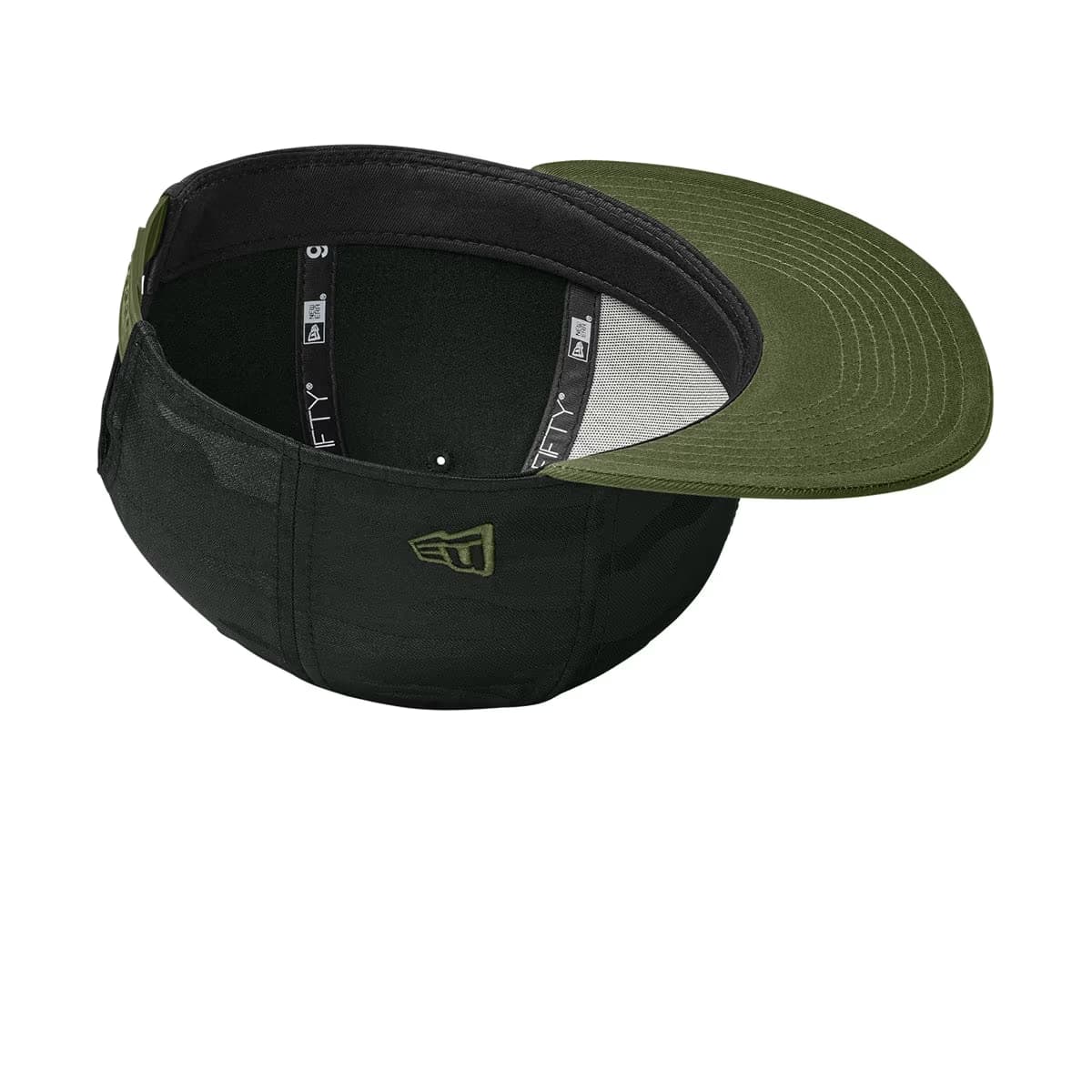 Flag Army/ Black Camo - New Era Camo Flat Bill Snapback Cap