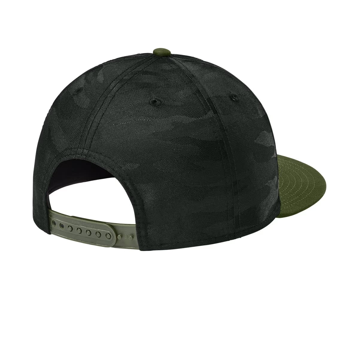 Flag Army/ Black Camo - New Era Camo Flat Bill Snapback Cap