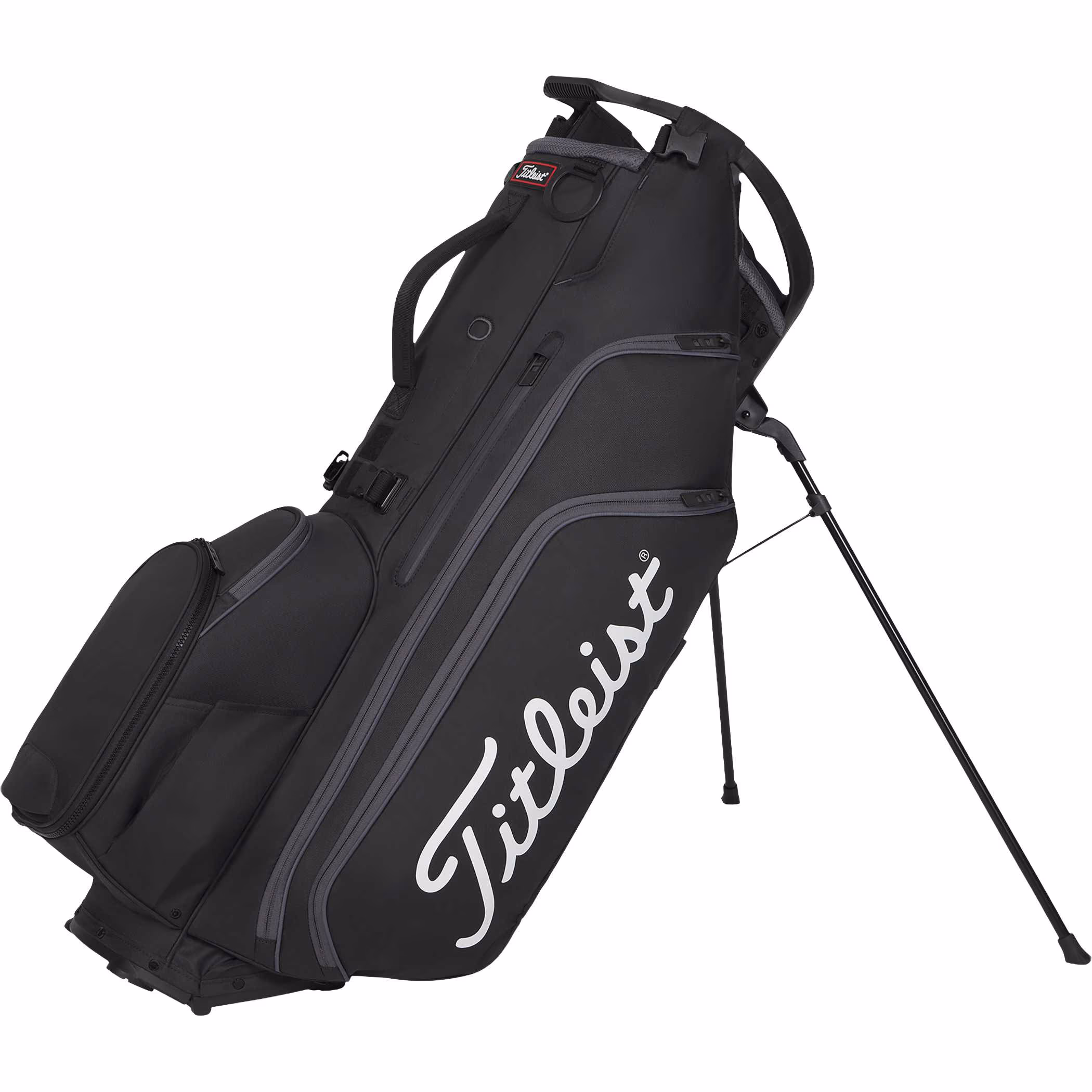 Black/Graphite (BKGA) - Titleist Hybrid 14 Stand Bag