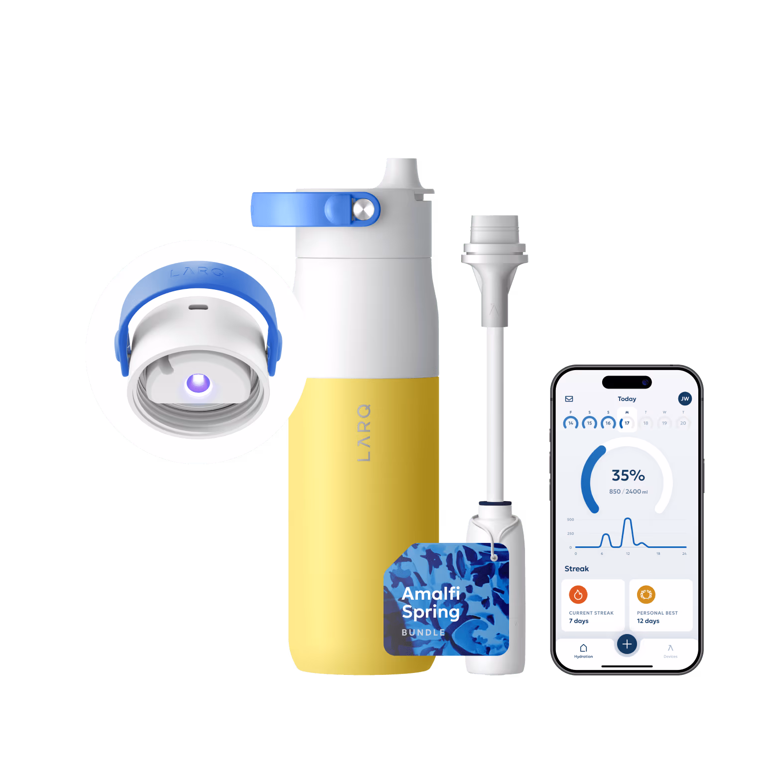 LARQ Bottle PureVis™ 2 - Limoncello Yellow