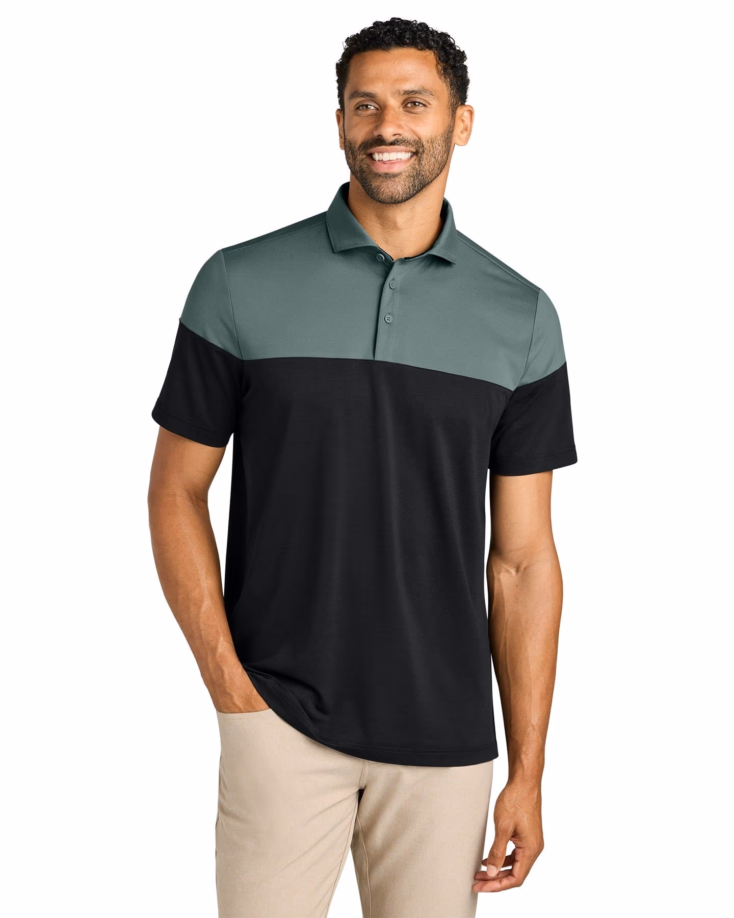 TravisMathew Onward Colorblock Polo