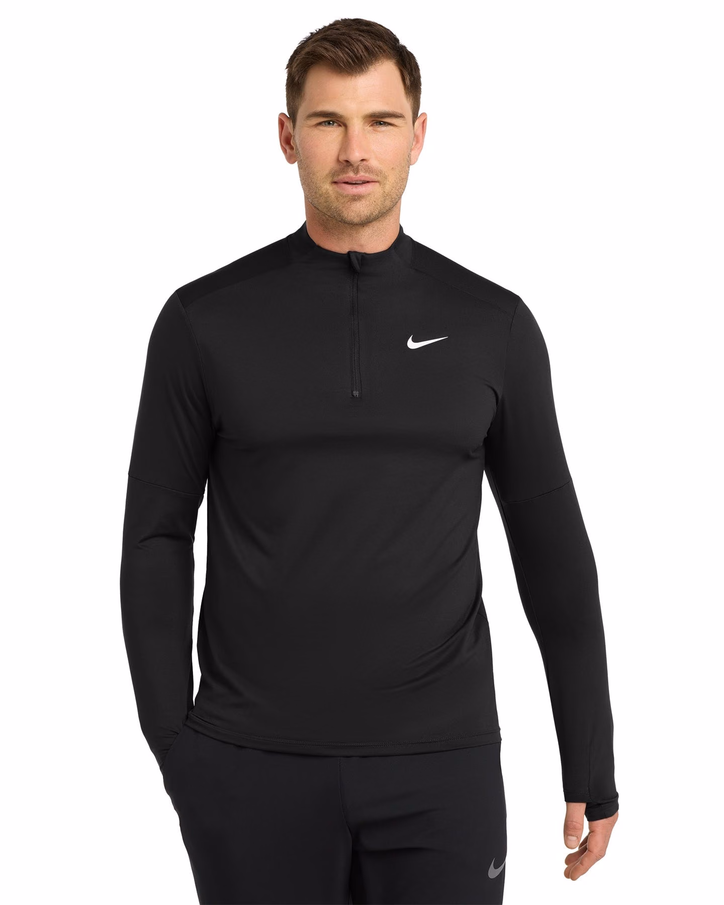 Custom Nike Dri-FIT Element 1/2-Zip Top NKDH4949 - Black