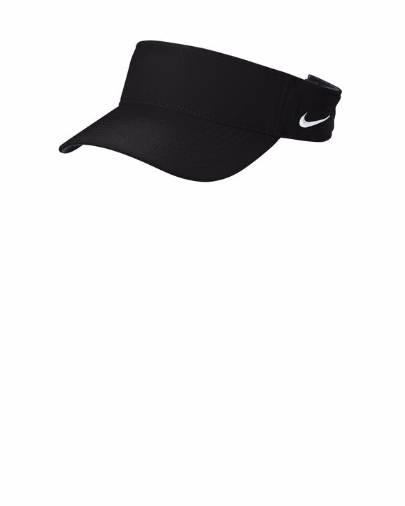Custom Nike Dri-FIT Team Performance Visor - Black