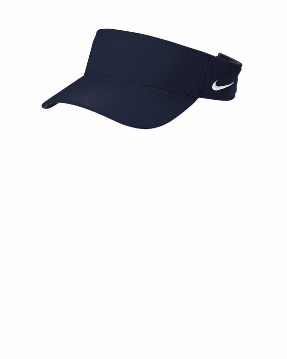 Custom Nike Dri-FIT Team Performance Visor - College Navy