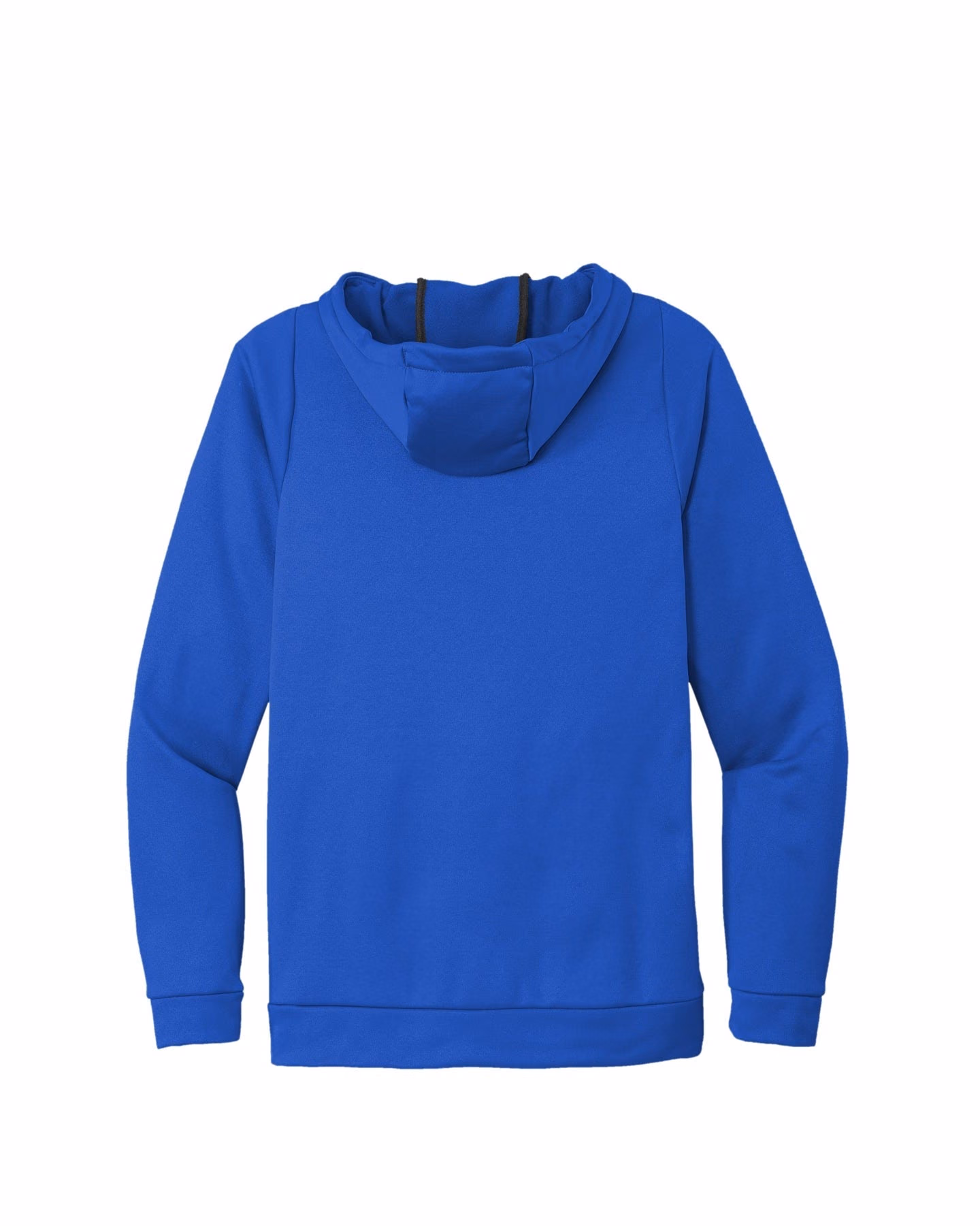 Custom Nike Therma-FIT Pullover Fleece Hoodie, Team Royal, back view