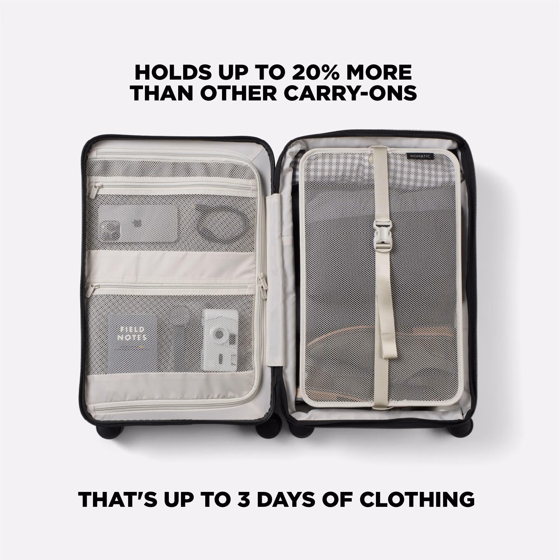 Navy - Nomatic Method Luggage Carry-On