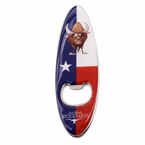 Guitar-Shaped Bootle Opener, Magnetic Back