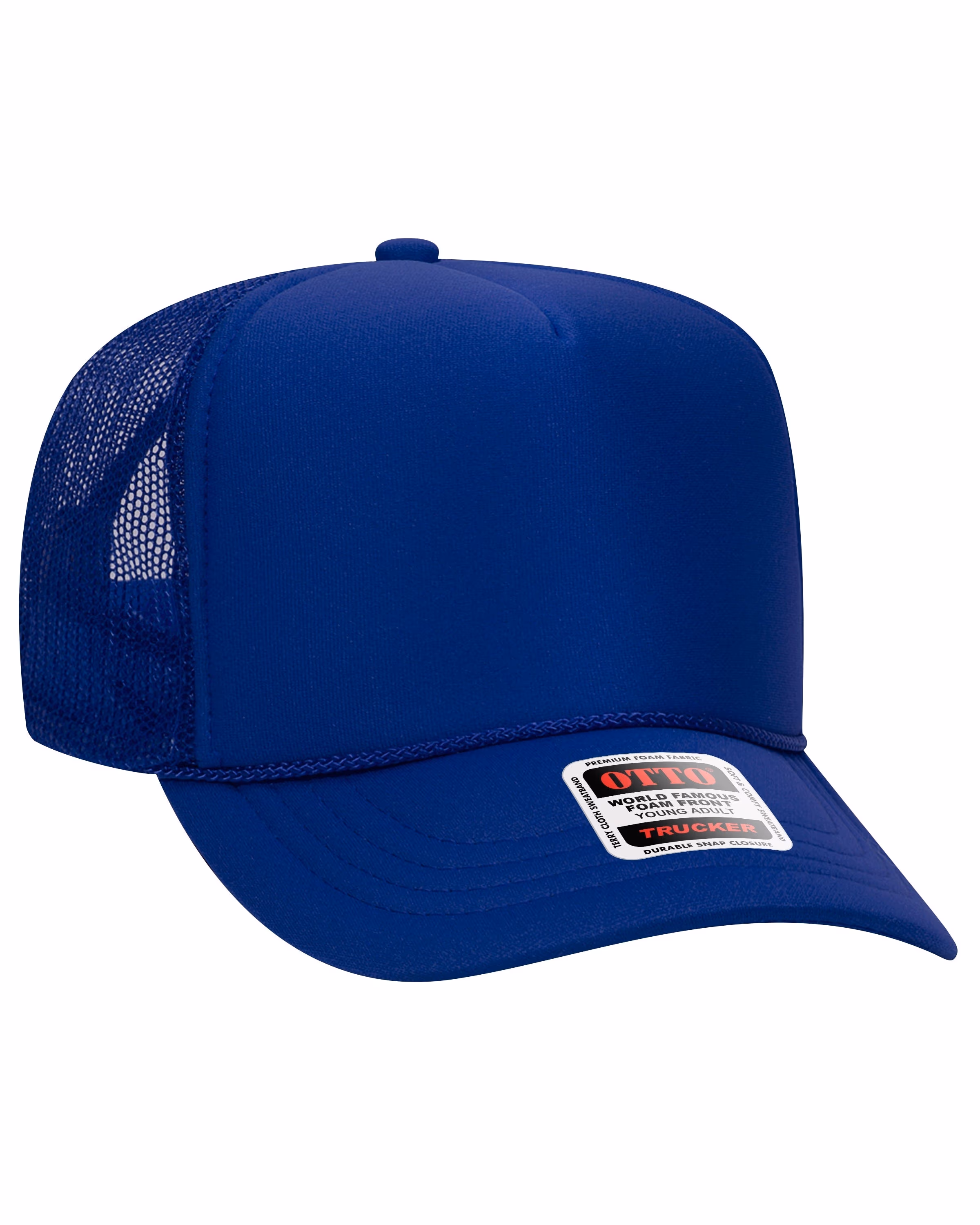 OTTO CAP® 5 Panel High Crown Mesh Back Trucker Hat