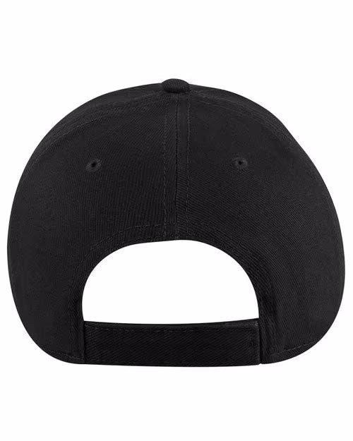 Custom OTTO CAP® 6-Panel Low Profile Baseball Cap, Black