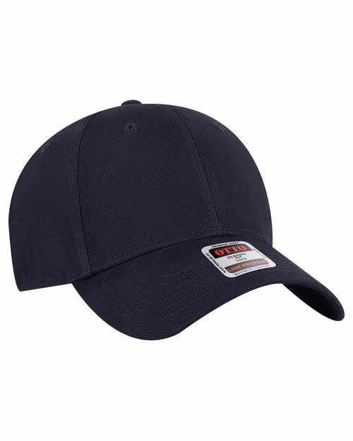 Custom OTTO CAP® 6-Panel Low Profile Baseball Cap, Black