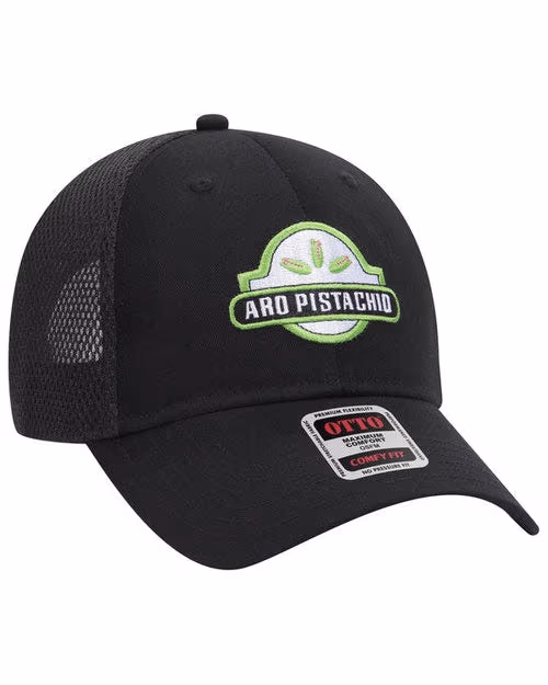 Custom OTTO COMFY FIT® 6-Panel Low Profile Baseball Cap, Black