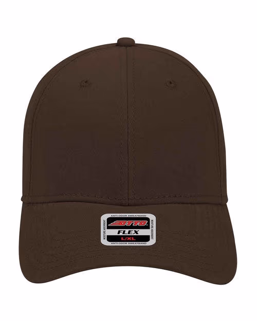 Custom OTTO FLEX 6-Panel Low Profile Baseball Cap, Black