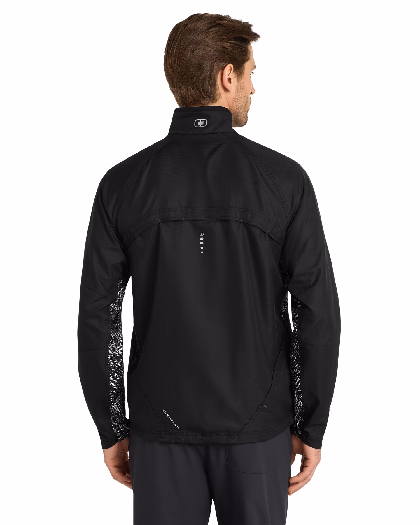Custom Blacktop/ Black/ Reflective - OGIO Trainer Jacket