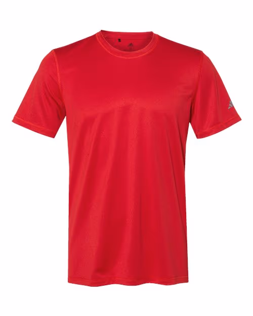 Custom Power Red - Adidas Men's Sport T-Shirt