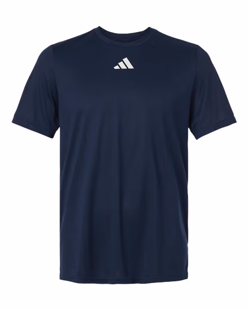 Team Navy Blue/ White - Adidas Men's Pregame T-Shirt