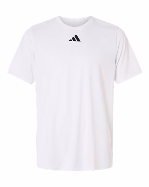 White/ Black - Adidas Men's Pregame T-Shirt